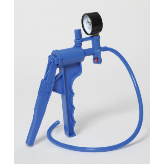 Αεραντλία χειροκίνητη με μανόμετρο